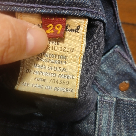 7 For All Mankind Indigo‎ Wide Leg Jeans - Picture 3 of 10